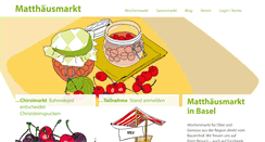 Desktop Screenshot of matthaeusmarkt.ch