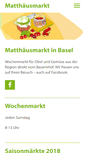 Mobile Screenshot of matthaeusmarkt.ch